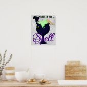 リラックス大釜 ポスター (キッチン)