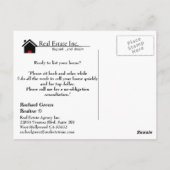 リラックス実在不動産はがき ポストカード (裏面)