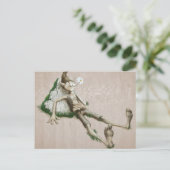 リラックス小妖精や小人 ポストカード (スタンド正面)