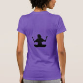 リラックス心と精神の活性化 Tシャツ (裏面)