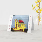 リラックス次に、**お客様の誕生日** カード (黄色い花)