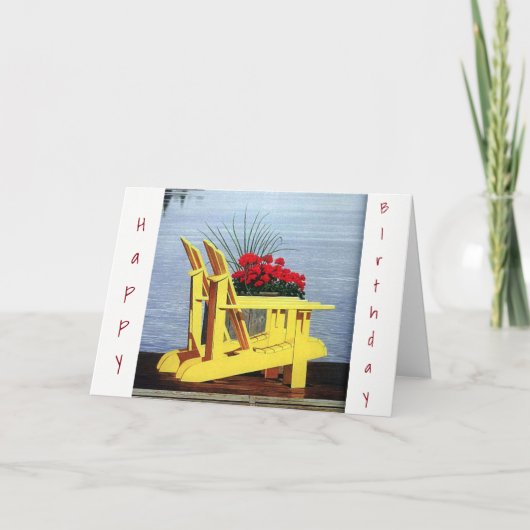 リラックス次に、**お客様の誕生日** カード (正面)