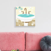 リラックス水 キャンバスプリント (インサイチュ (リビング))