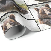 リラックス熊 ラッピングペーパー (ロールコーナー)