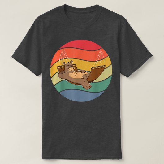 リラックス熊 Tシャツ (デザイン正面)