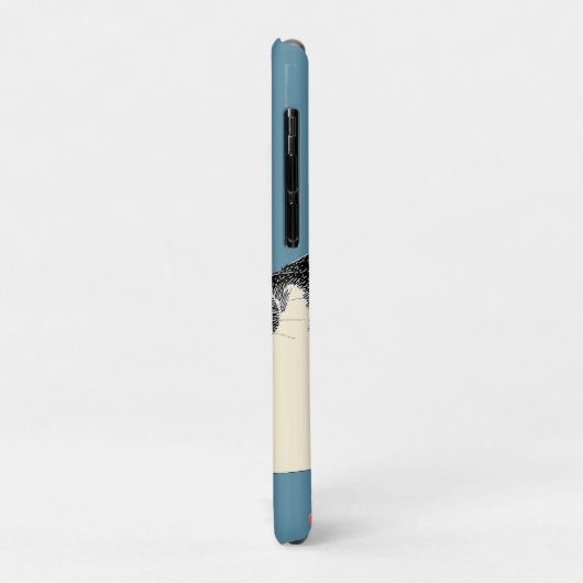 リラックス猫  Case-Mate iPhoneケース (裏面/左)