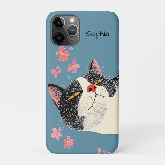 リラックス猫 Case-Mate iPhoneケース (裏)