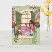 リラックス生願い カード (黄色い花)