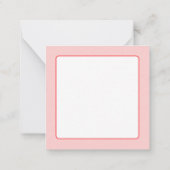 リラックス禅ピースヨガ ノートカード (裏面)