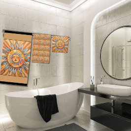 リラックス禅坊かわいらし保が琥珀の丹日を焼いた バスタオルセット