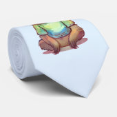 リラックス笑うナマケモノ ネクタイ (ロール)