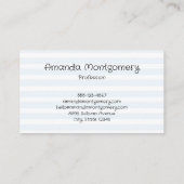 リラックス笑うナマケモノ 名刺 (裏面)