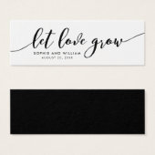 リラックス結婚Let Love Grow (正面&裏面)