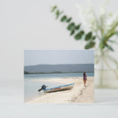 リラックス美しい ポストカード (スタンド正面)