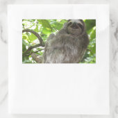 リラックス自然 長方形シール (バッグ)