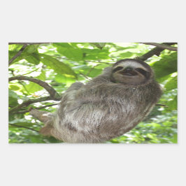 リラックス自然 長方形シール