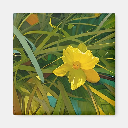 リラックス花 マグネット (正面)