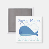 リラックス鯨 マグネット (正面/裏面)