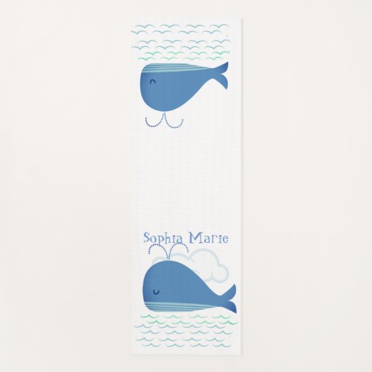 リラックス鯨 ヨガマット (正面)