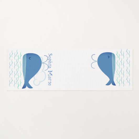 リラックス鯨 ヨガマット (正面(横))