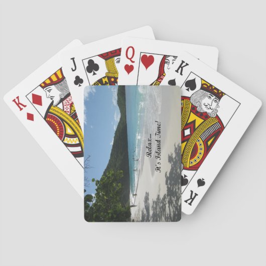 リラックス...アイランドタイムだ! トランプ (裏面)