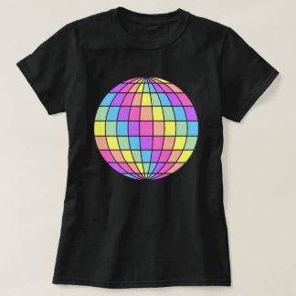 リラックス パステル ディスコ ボール Tシャツ