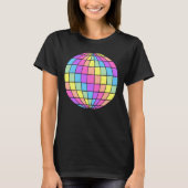 リラックス パステル ディスコ ボール Tシャツ (正面)