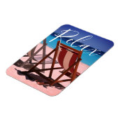 リラックス |ビーチやる気を起こさせる、海マグネット マグネット (左側)