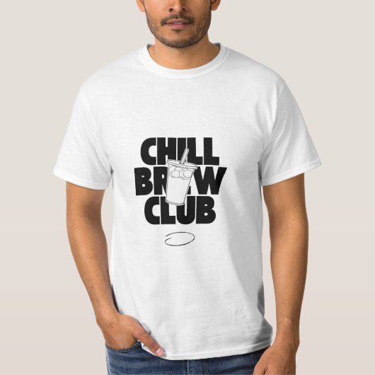 リラックス ブルー クラブ Tシャツ (正面)