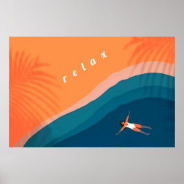 リラックス ポスター