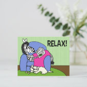 リラックス! ポストカード (スタンド正面)
