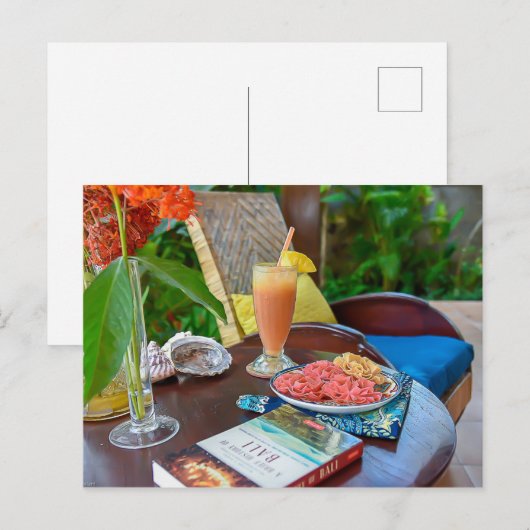 リラックス ポストカード (正面/裏面)