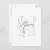 リラックス ポストカード (正面/裏面)