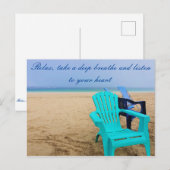 リラックス ポストカード (正面/裏面)