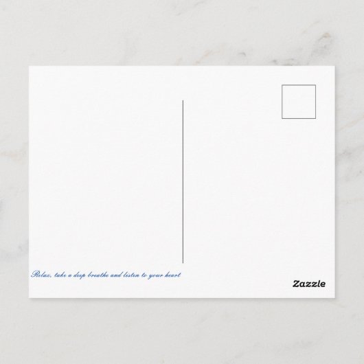 リラックス ポストカード (裏面)