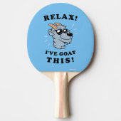 リラックス!ヤギに頼む 卓球ラケット (正面)