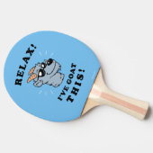 リラックス!ヤギに頼む 卓球ラケット (横)