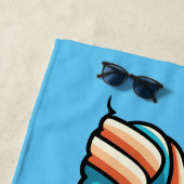 リラックス、リフレッシュ、再フォーカス ビーチタオル (インサイチュ)