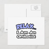 リラックス..僕は正装主義者だ ポストカード (正面/裏面)