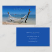 リラックス 名刺 (正面/裏面)