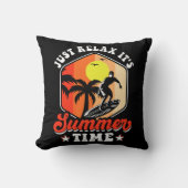 リラックス!夏の始まり クッション (正面)
