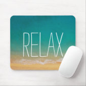 リラックス -平和的ビーチの場 マウスパッド (マウス)