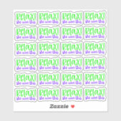 リラックス!彼女が勝ったのは、ビニールシール シール (シート)