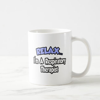 リラックス..私は呼吸セラピスト コーヒーマグカップ