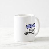 リラックス..私は細胞技術者だ コーヒーマグカップ (正面右)