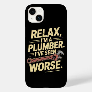 リラックス 私は配管工です - 配管工 おもしろ Case-Mate iPhone 14 PLUSケース