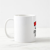 リラックス...私は電気技師だ コーヒーマグカップ (左)
