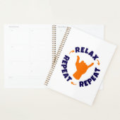 リラックス.繰り返す。繰り返す。 プランナー手帳 (ディスプレー)