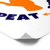 リラックス.繰り返す。繰り返す。 ポスター (角)