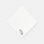 リラックス&Lazy Vibes for猫好きデザイン スタンダードカクテルナプキン (角)